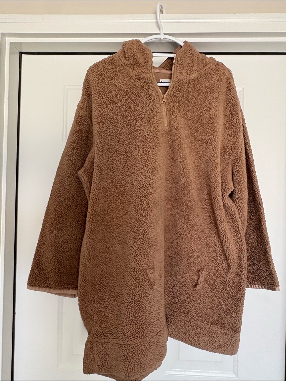 Koolaburra Kids Brown Sherpa Pullover Hoodie